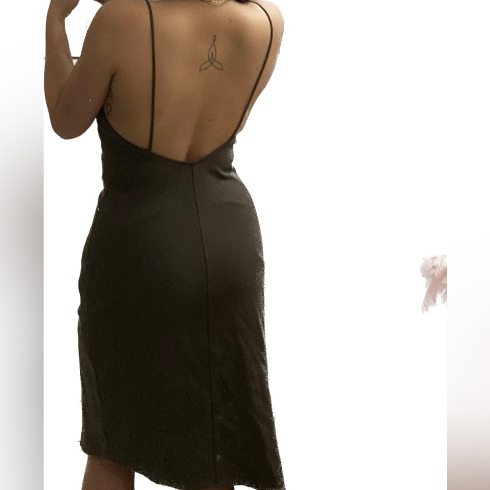 Backstage Asymmetrical Split Dress - image 2